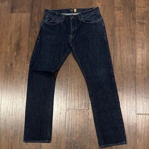 J. Crew 32 x 32 Men's Deep Indigo Straight Jeans